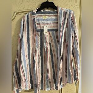 Anthropologie Button Up Blouse